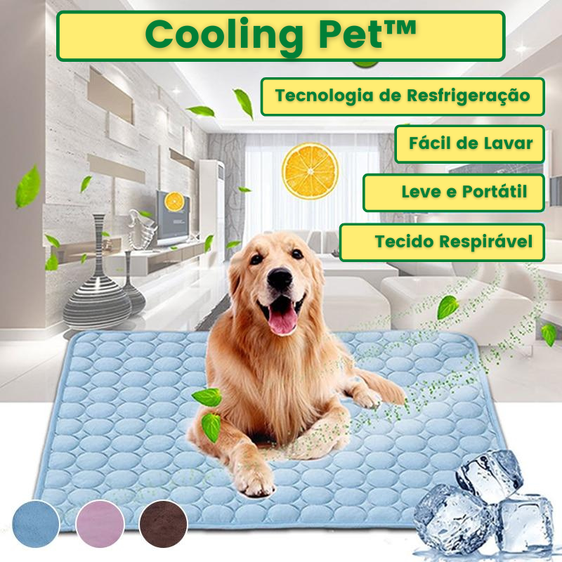 Tapete Refrescante CoolingPet™ Para Pets - Virtualize Shop