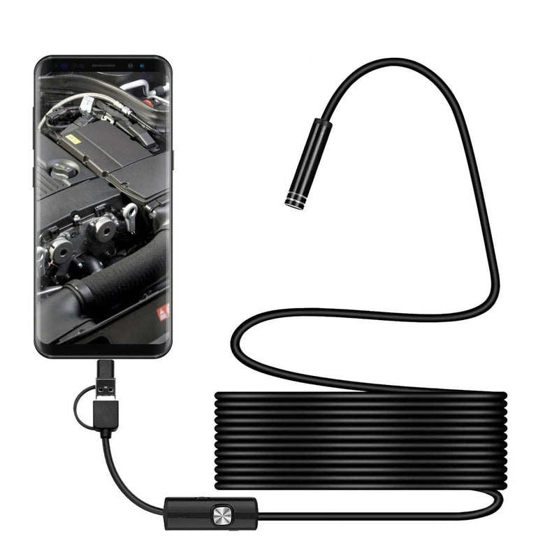 Câmera Inspeção Sonda Endoscópica Hd para Android e Pc - Virtualize Shop